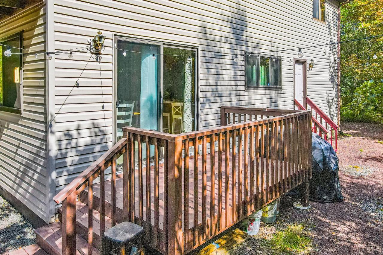 Villa House In The Woods Albrightsville Exterior foto